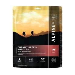 Alpine Aire Foods Camping food Creamy Beef and Noodles with Mushrooms
