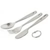 Chinook Treeline Stainless Steel Cutlery Set -Camp Kitchen Sales 449573