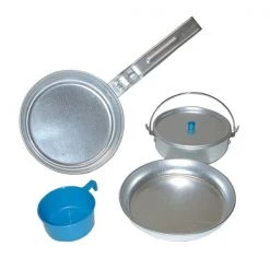 World Famous Camping cookware 5 Piece Mess Kit