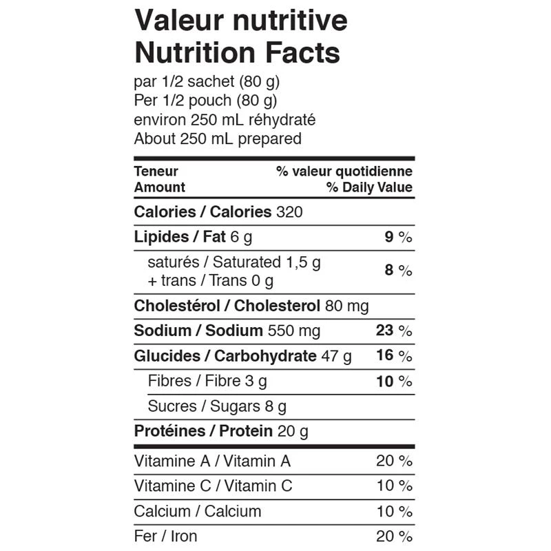 Happy Yak Camping food Blanquette of Chicken and Egg Noodles 5 Happy Yak Camping food Blanquette of Chicken and Egg Noodles - Image 3