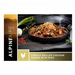 Alpine Aire Foods Camping food Creole Grilled Chicken Gumbo With Rice