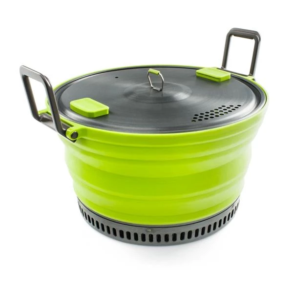 GSI Camping cookware Escape HS Collapsible 3 L Pot 3 GSI Camping cookware Escape HS Collapsible 3 L Pot